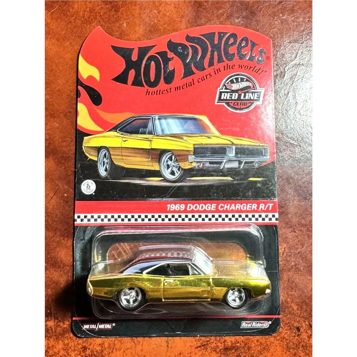 2023 Hot Wheels Rlc Yellow Spectraflame 1969 Dodge Charger R/t Real Riders