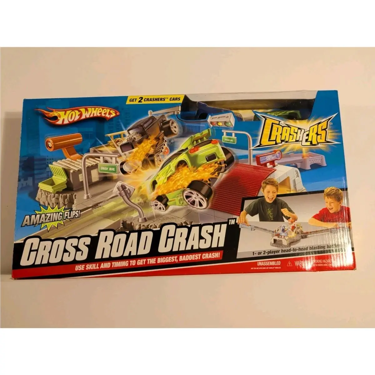 Mattel Hot Wheels Crashers Crossroads Crash
