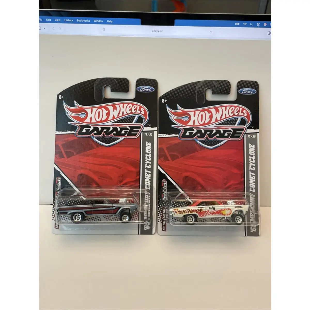 2011 Hot Wheels Garage ``65 Mercury Comet Cyclone 13/20 Lot OF 2