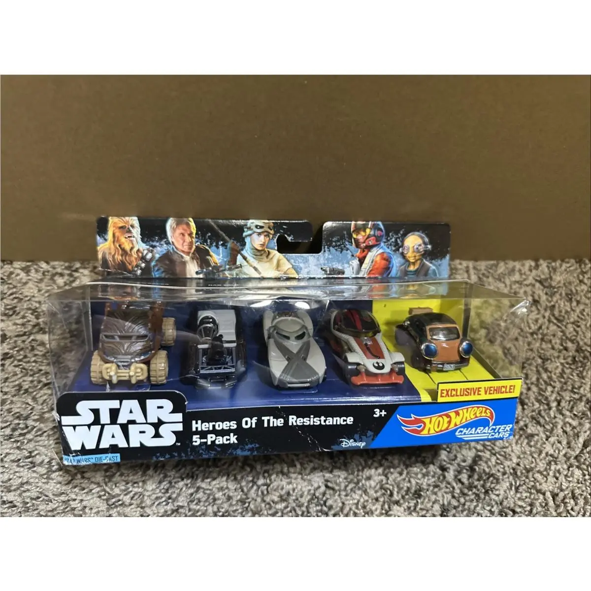 Hot Wheels Star Wars Heroes Of The Resistance 5 Pack Maz Kanata Exclusive