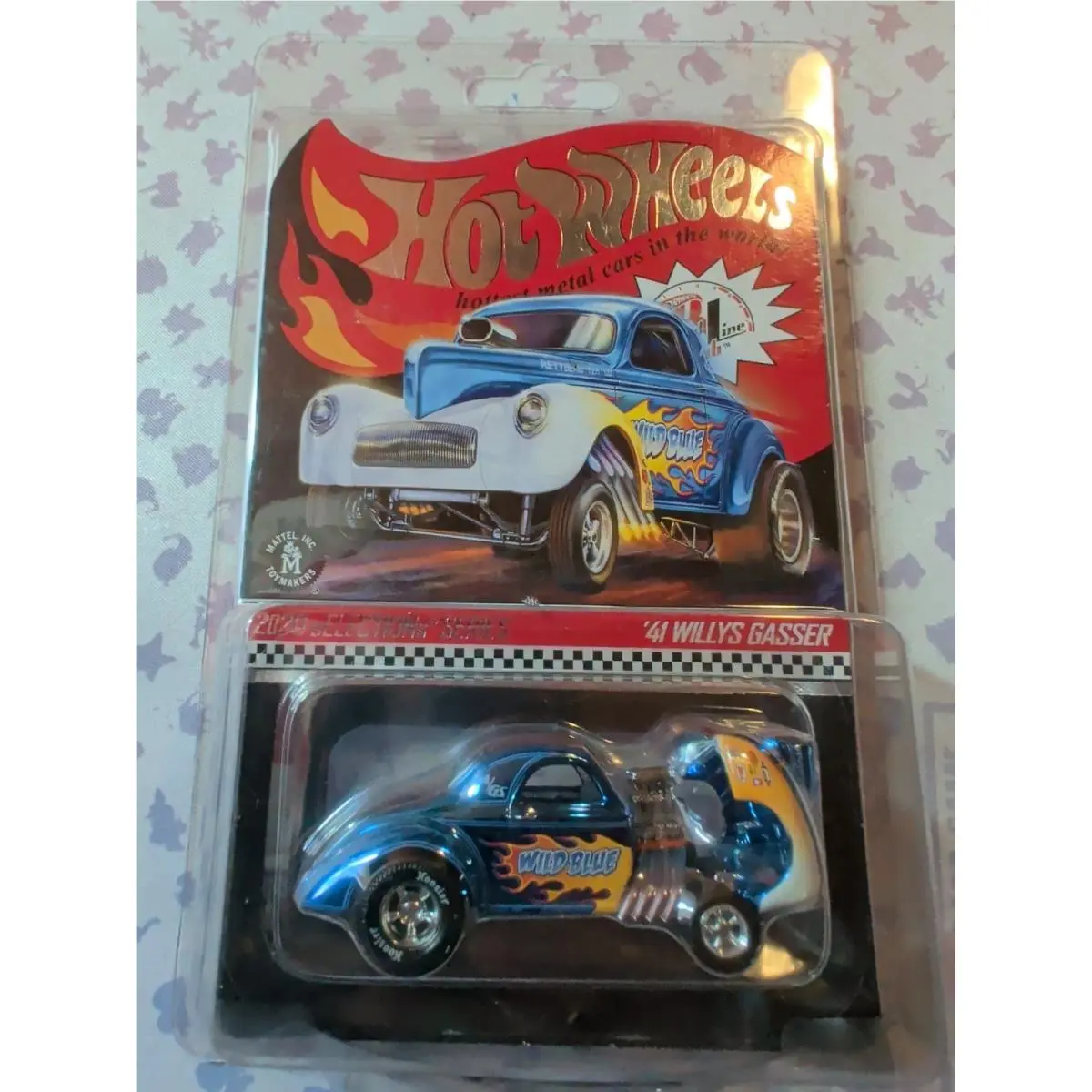 Hot Wheels Rlc Selections 2020 41 Willys Gasser Wild Blue