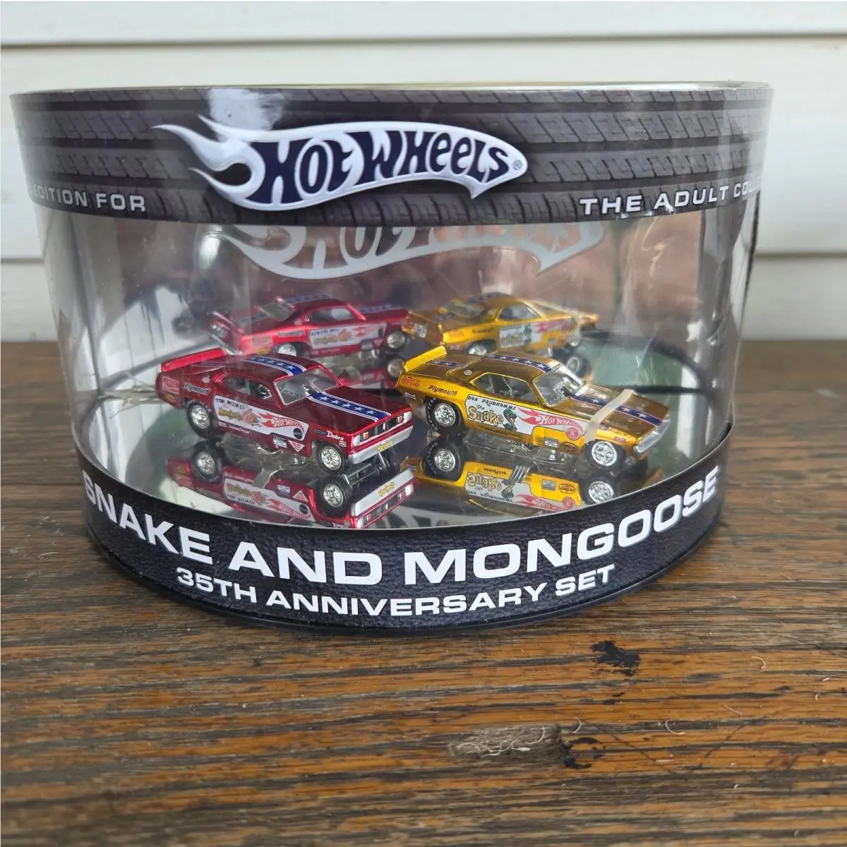 Hot Wheels Snake and Mongoose 35th Anniversary Set 1:64 Scale Limited Edition