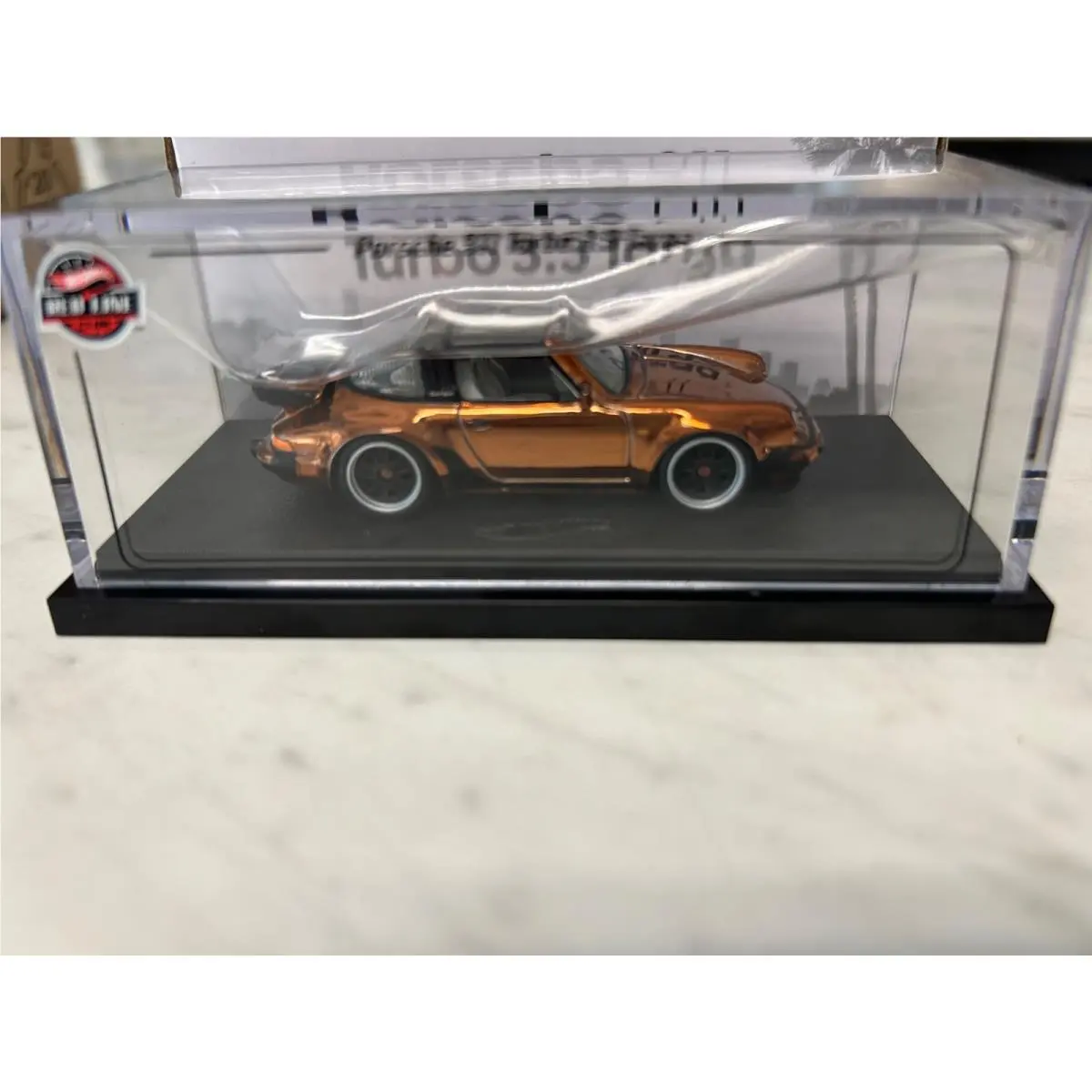 Hot Wheels Rlc 1988 Porsche 911 Turbo 3.3 Targa Bronze Diecast Car IN Hand