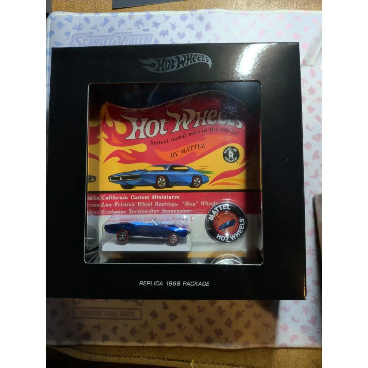 Mattel Hot Wheels Redline Club 1968 Package Custom Firebird 4393/6000