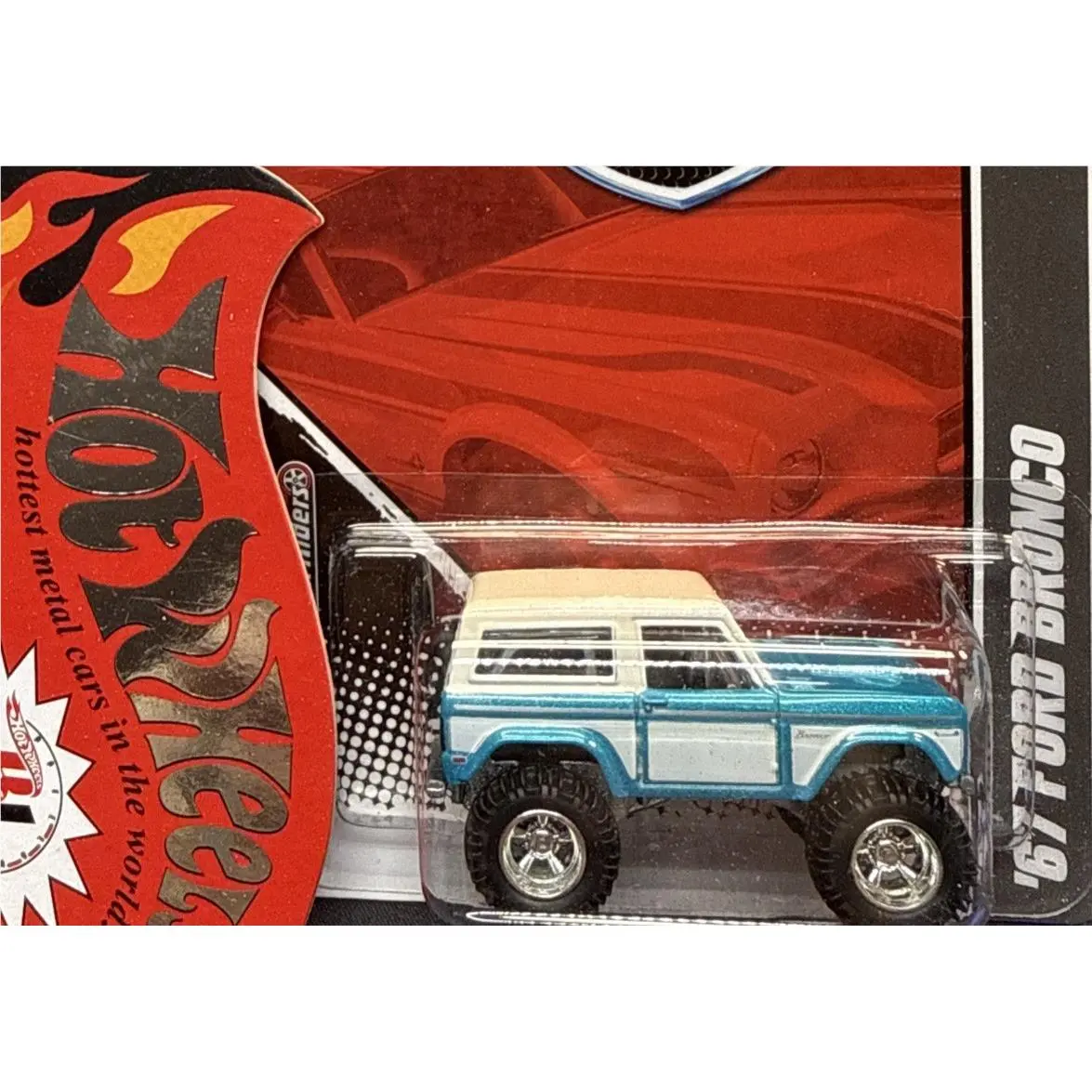 Hot Wheels Garage 05/20 1967 Ford Bronco with Real Riders Combined Shipping