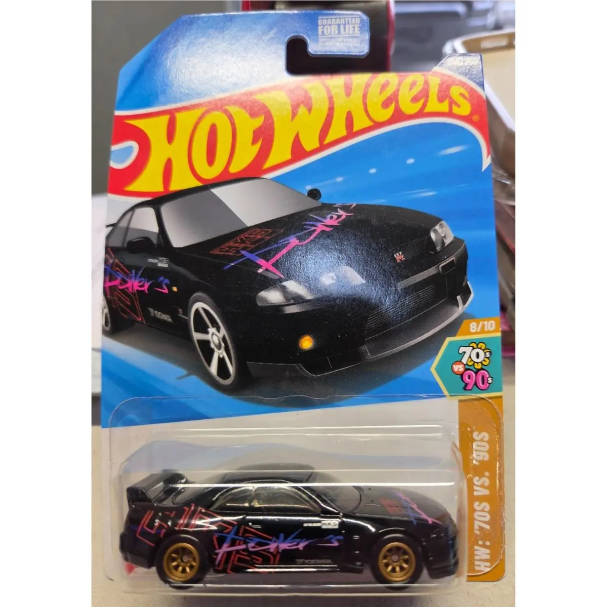 Hot Wheels 2025 Hks Nissan Skyline Gt-r BCNR33 `70s Vs. `90s Custom Real Riders