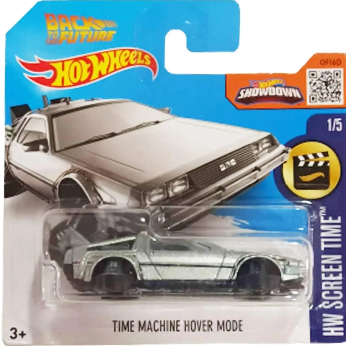 Hot Wheels 2016 Screen Time Back to The Future Time Machine - Hover Mode