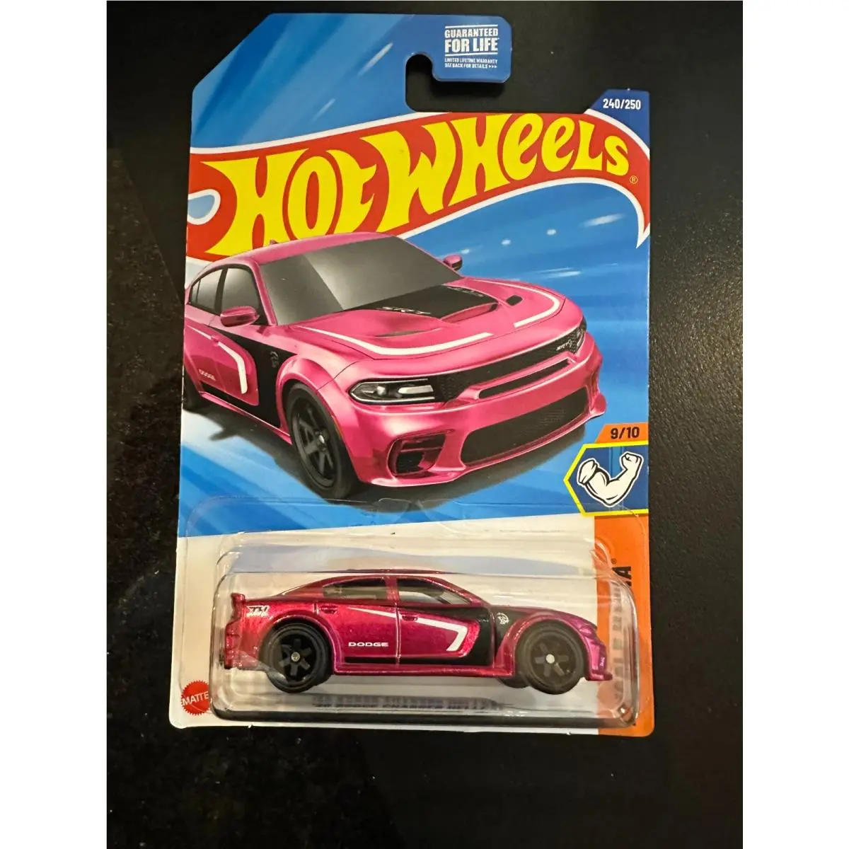 2025 Hot Wheel Super Treasure Hunt `20 Dodge Charger Hellcat -ships In Protector