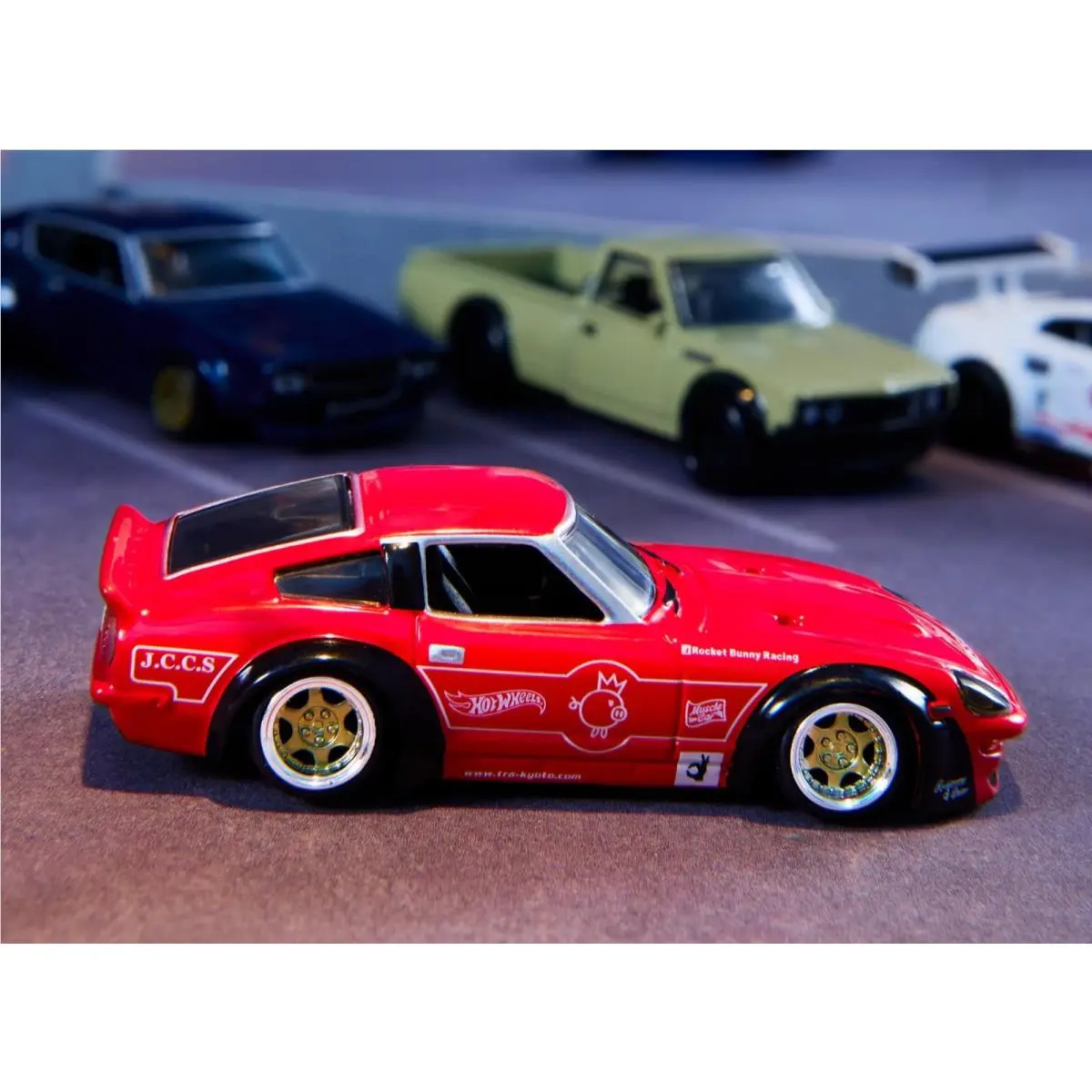 HW Elite 64 Red Nissan Pandem Datsun 280ZX Rocket Bunny Racing - IN Hand