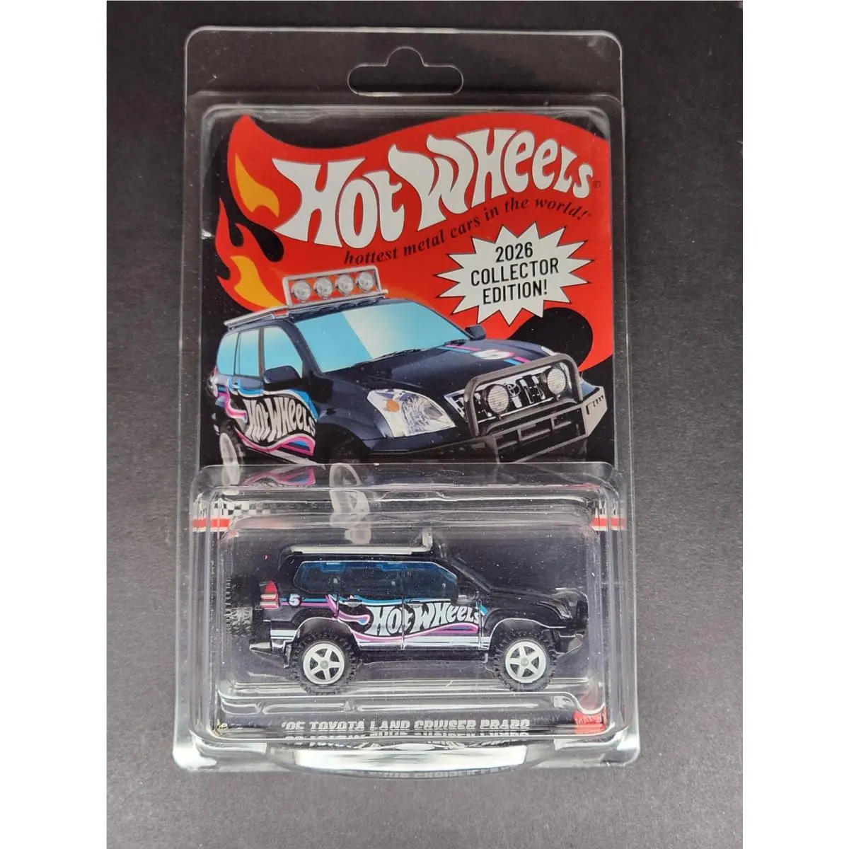 Hot Wheels ’05 Toyota Land Cruiser Prado 2026 Mail-in Collector Edition – Bx115
