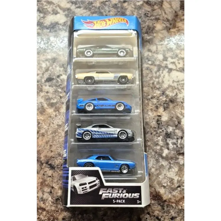Hot Wheels Fast and Furious 5 Pack Skyline R34 Yenko Camaro Porsche 911 Vhtf