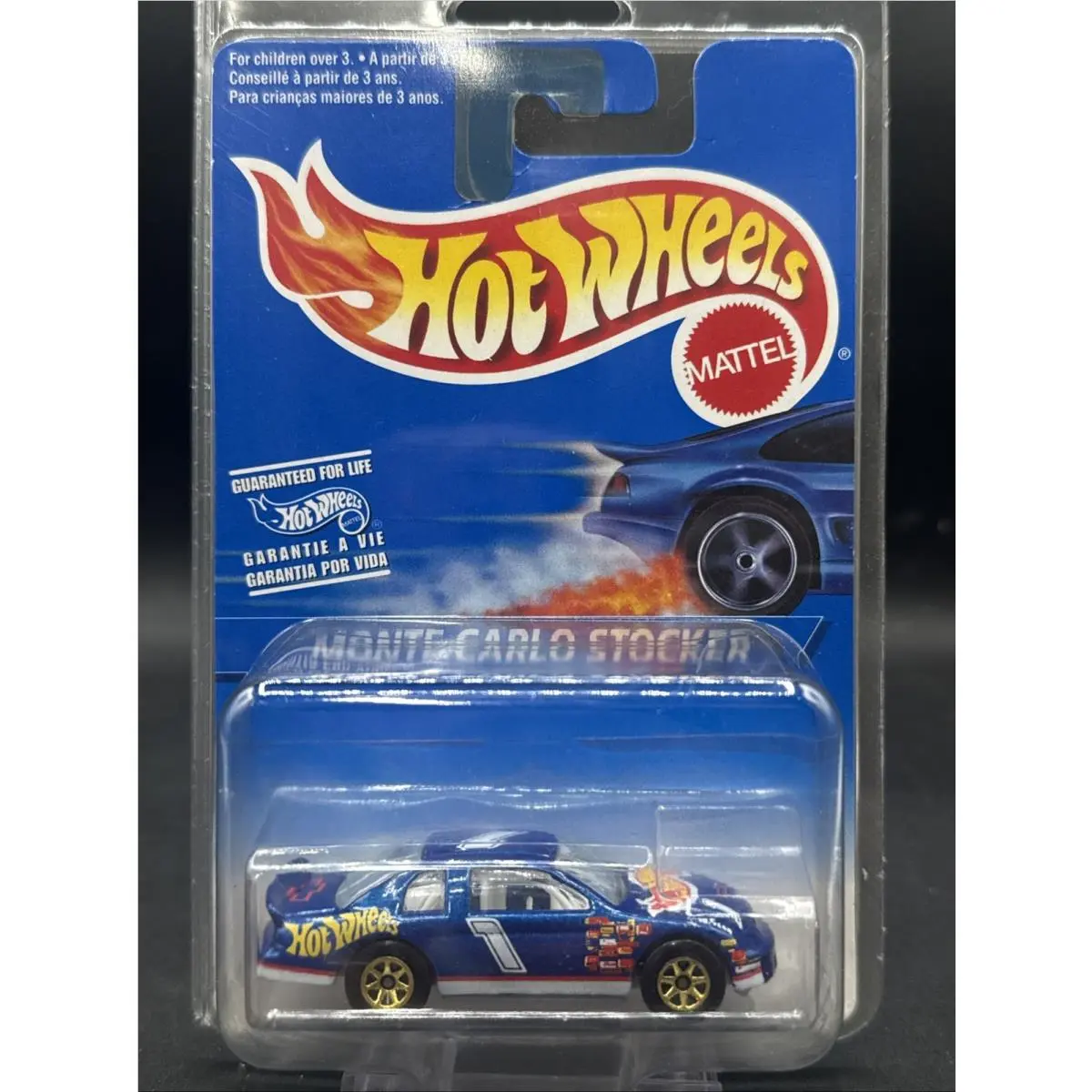 1996 Hot Wheels Ultra Rare Gold 7 Spoke Monte Carlo Stocker 440 Combine