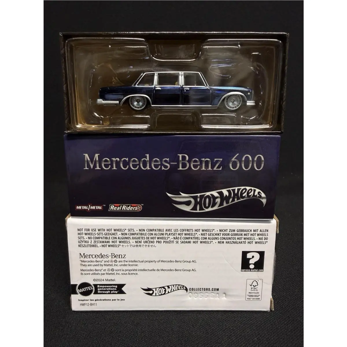 Hot Wheels Rlc 2025 Exclusive 1964 Mercedes-benz 600