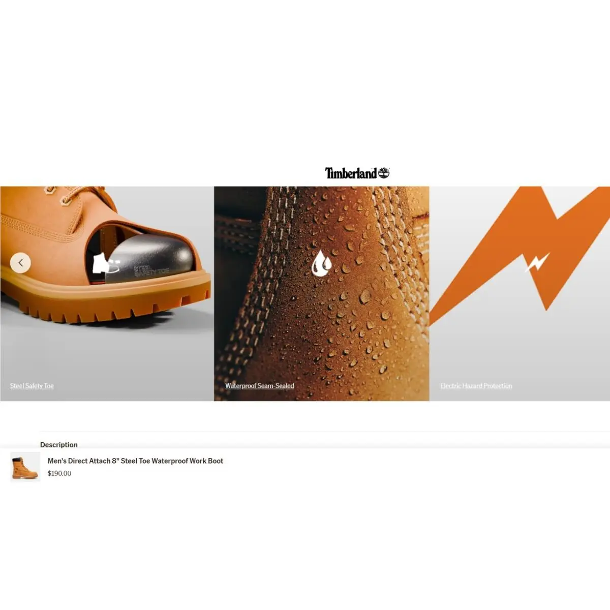 Timberland shoes - Timberland Pro® Direct Attach 8