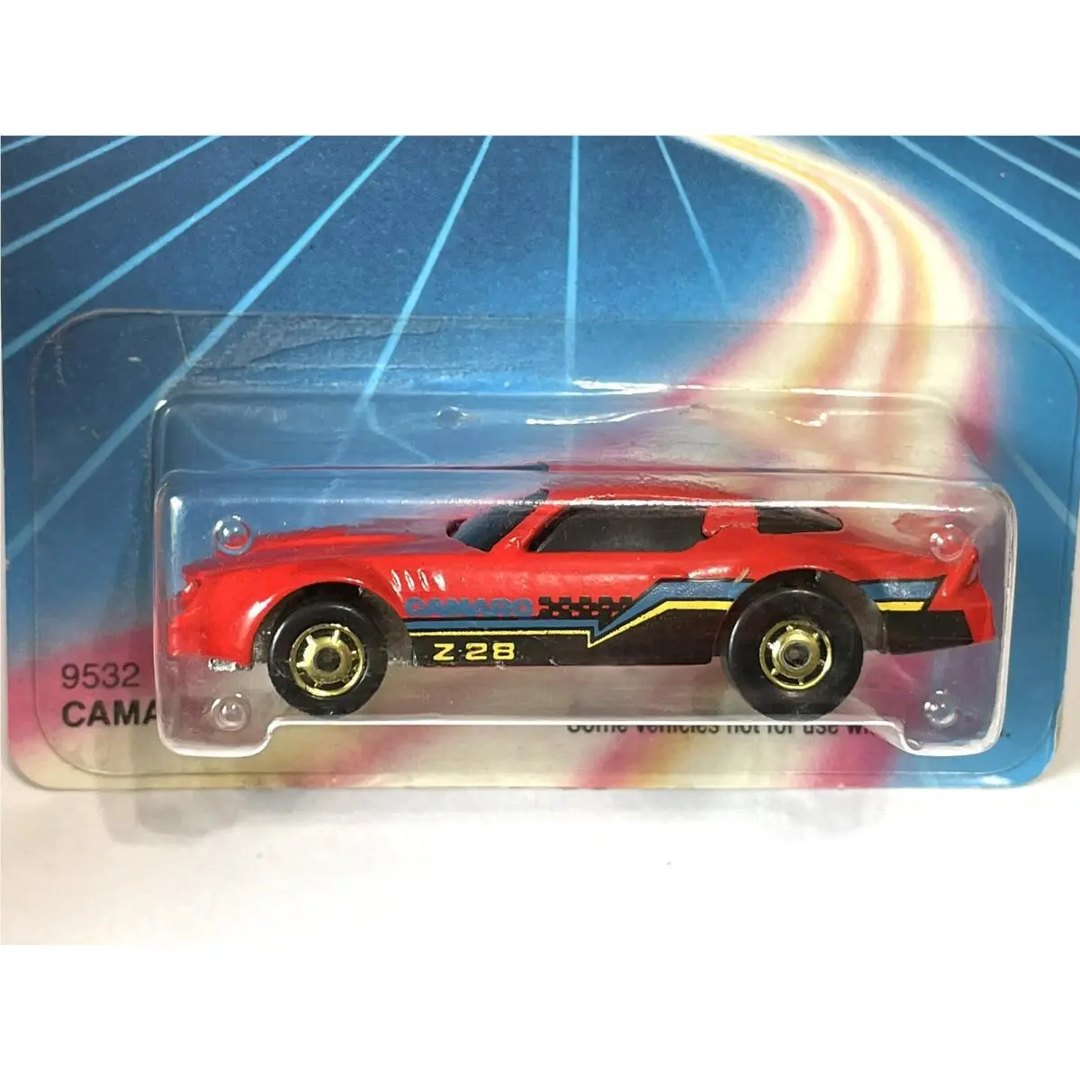 Hot Wheels Vintage Camaro Z-28 Speed Fleet Series 9532 Nrfp 1986 Red 1:64