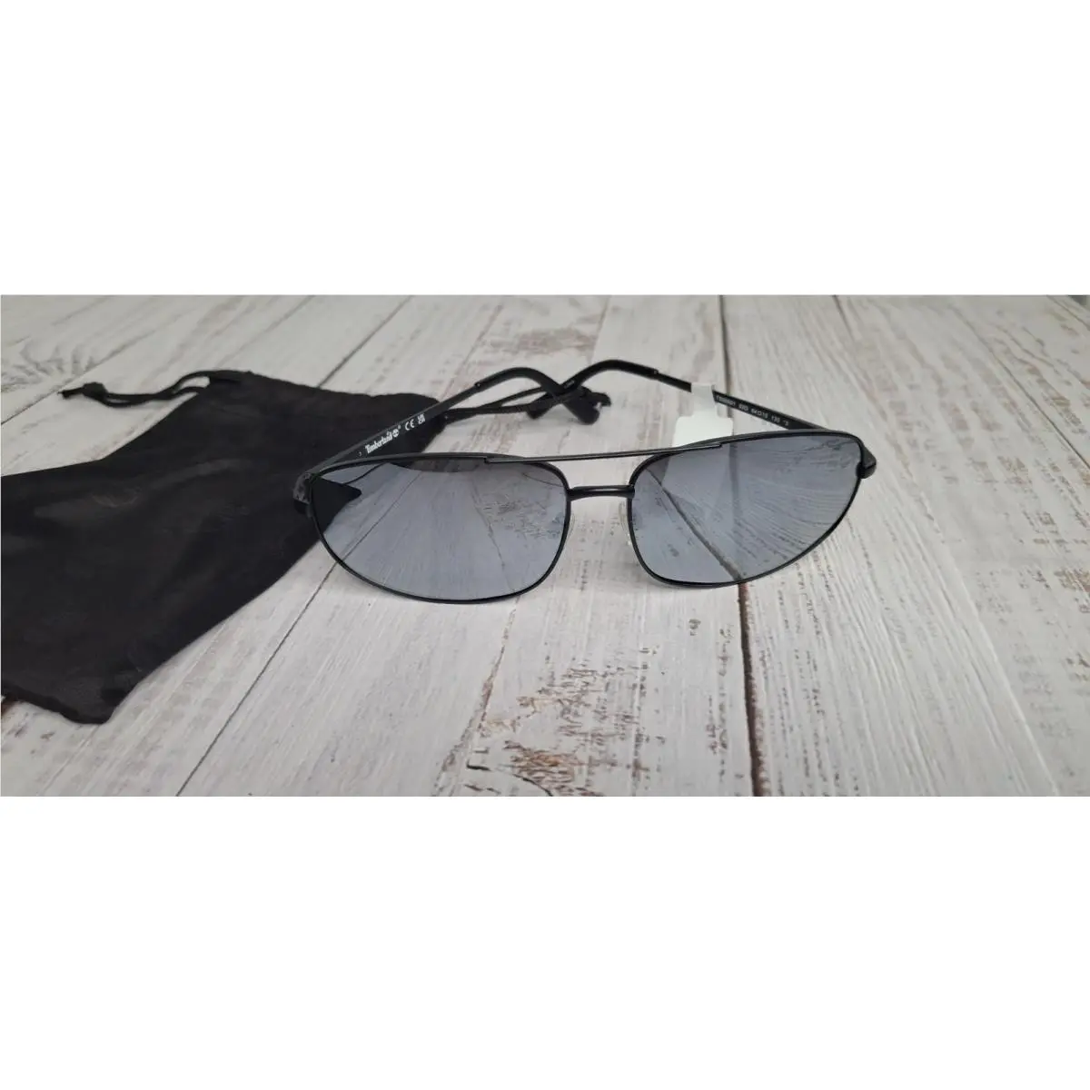 Timberland Men`s Sunglasses Matte Black Frame 64-15-135
