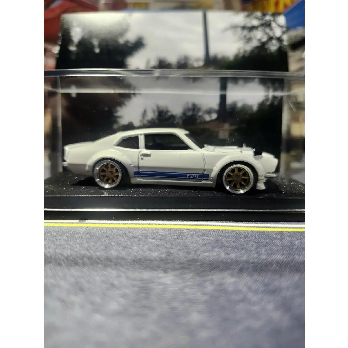 Hot Wheels Ford Maverick Sung Kang`s Project Underdog In Case Custom 1 Of 1