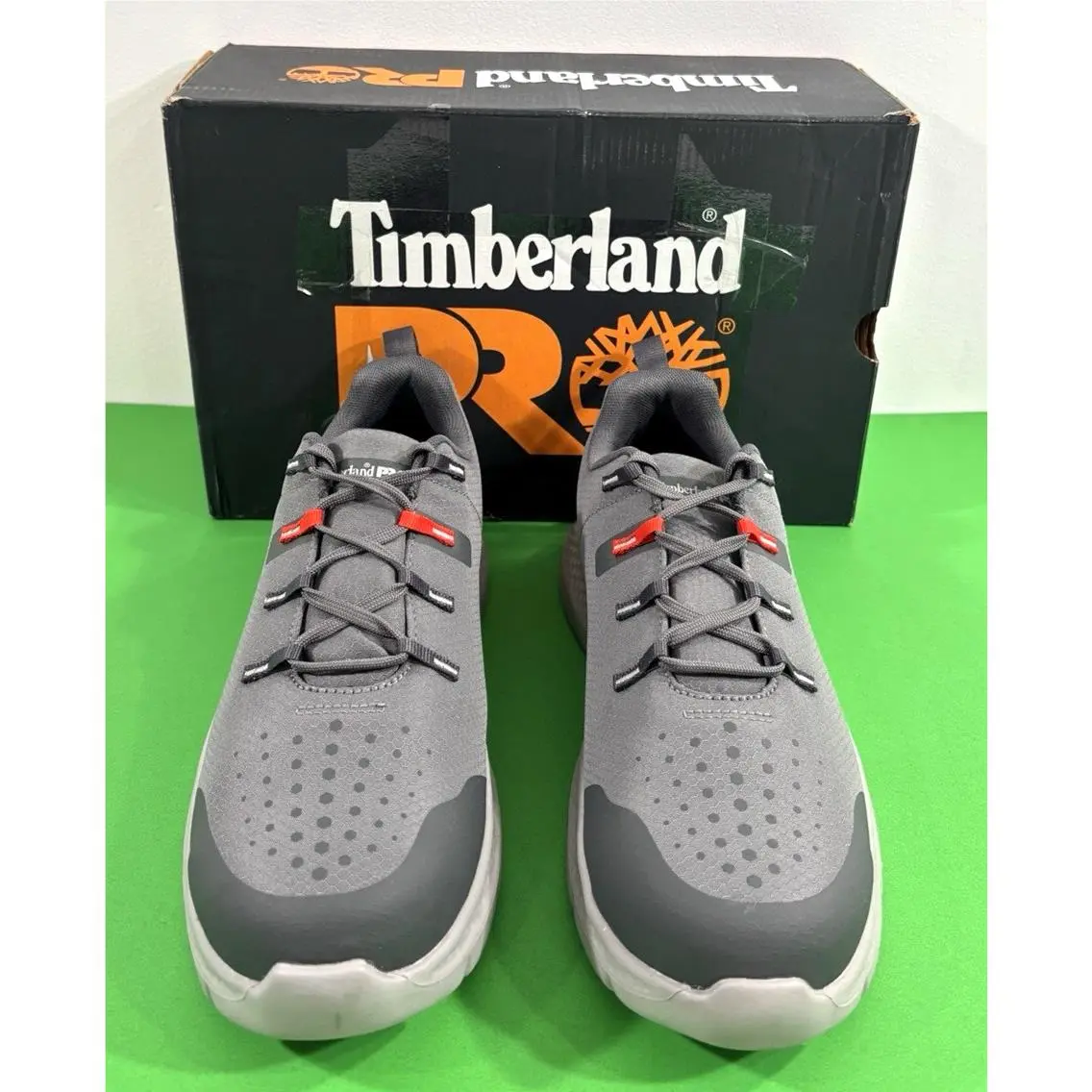 Timberland shoes - Timberland PRO Men`s Intercept Athletic Steel Toe Work Sneakers - TB0A5ZM3065 - Black 0
