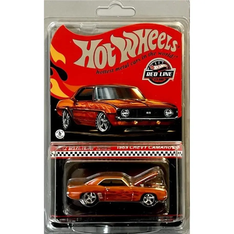 2022 Hot Wheels Selections Rlc 1969 Chevy Camaro SS Orange Nip