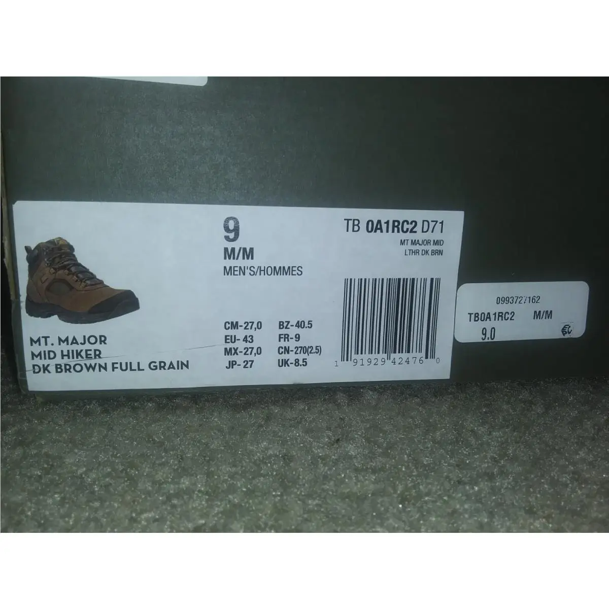 Timberland shoes - Timberland Mt. Major Ii - Major - Brown 10
