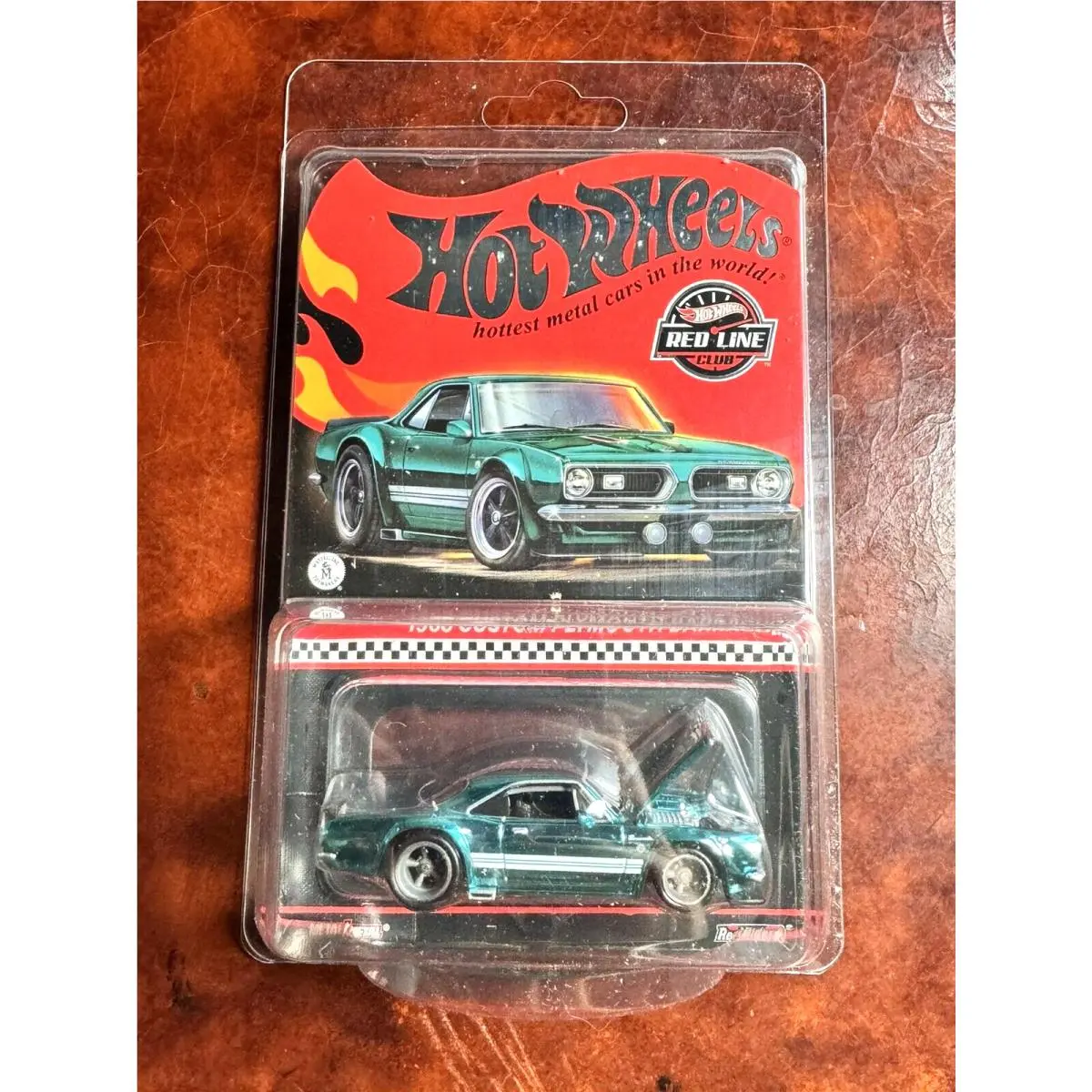 Hot Wheels Rlc Exclusive Spectraflame Teal 1968 Custom Plymouth Barracuda Car