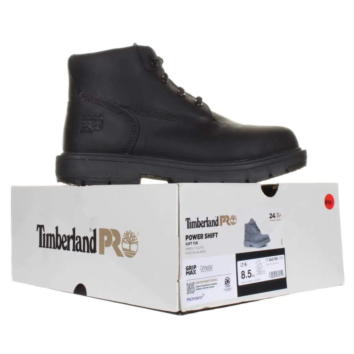 Timberland shoes - Timberland Pro® Power Shift Soft Toe - A41MG - Black (UPC: 198269039159) 1