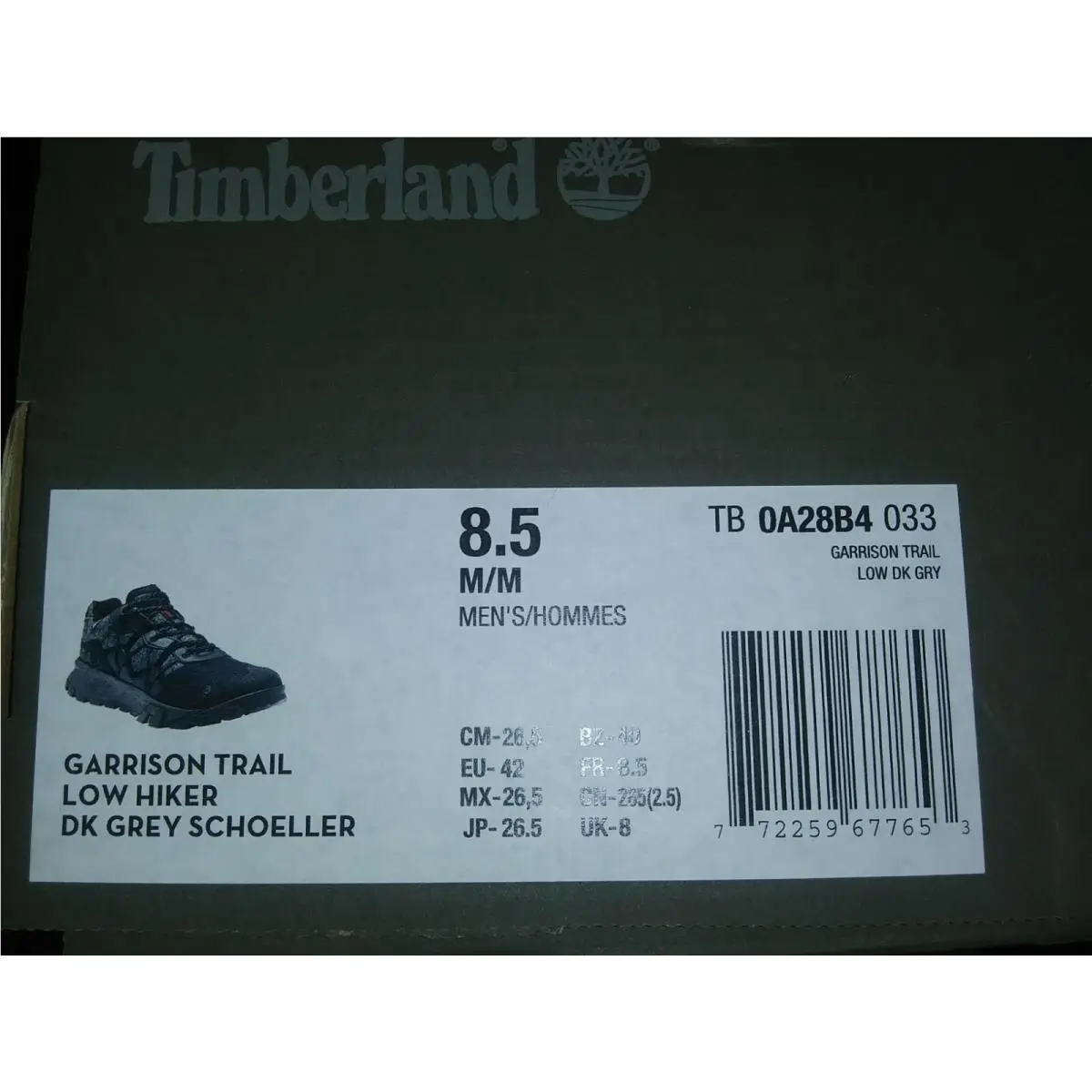 Timberland shoes - timberland - dark grey 7