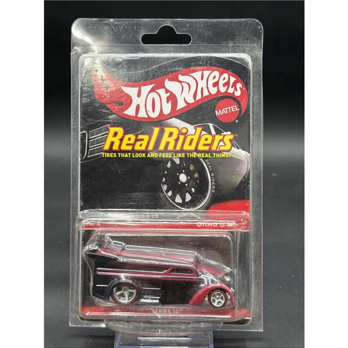 2016 Hot Wheels Black Drag Dairy Redline Club Rlc 02169/06000