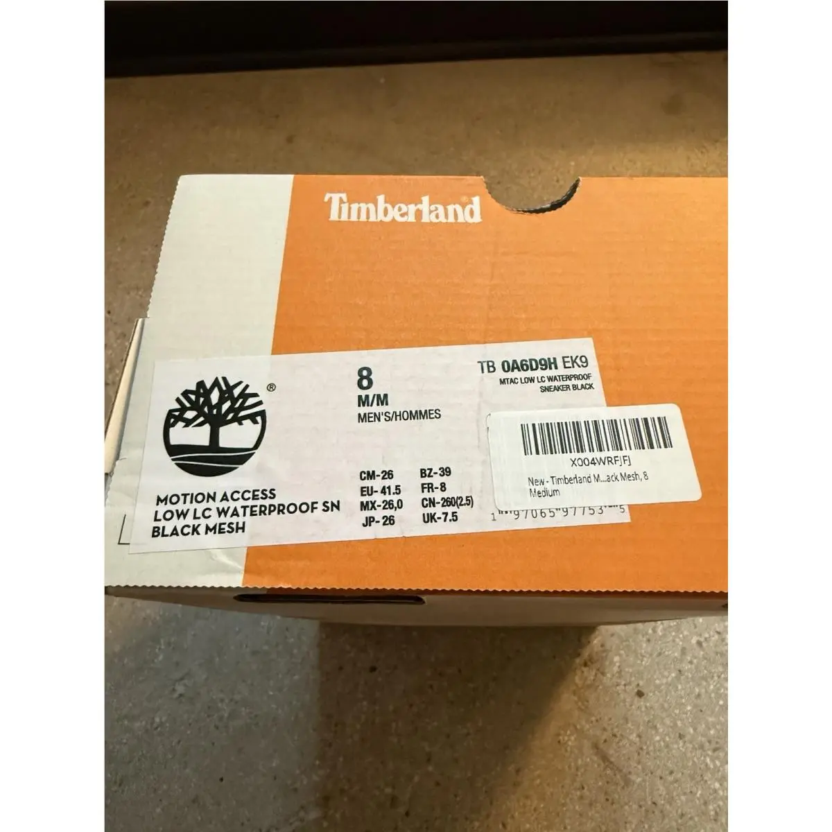 Timberland shoes - Timberland Motion Access - Motion Access - Black (UPC: 197065977535) 6