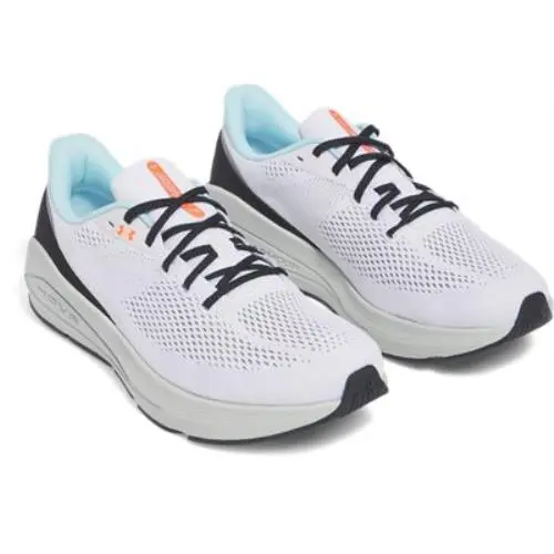 Under Armour shoes - WHITE-HYDRO GREEN-METALLIC SILVER 2