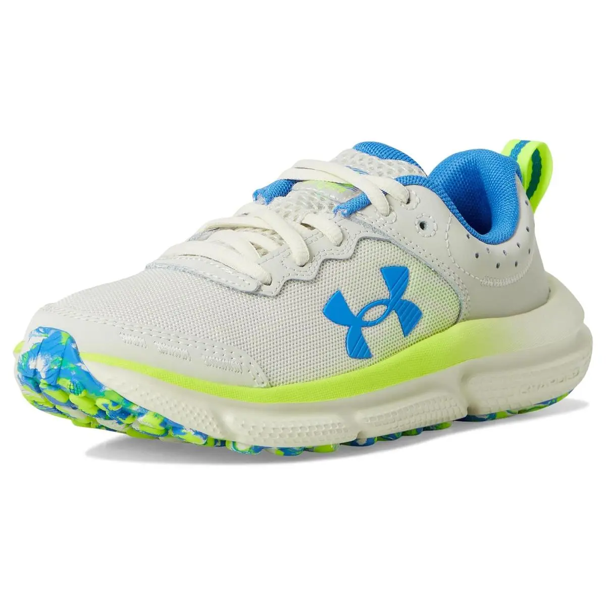 Under Armour shoes - Mod Gray/Black/Hyper Green 19