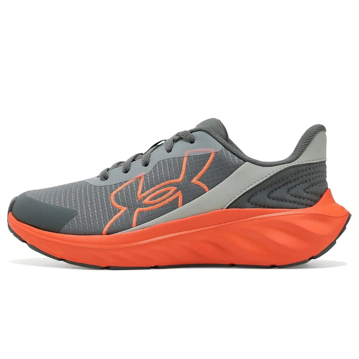Under Armour shoes - Clay Green/Outrageous Orange/Blaze Orange 9