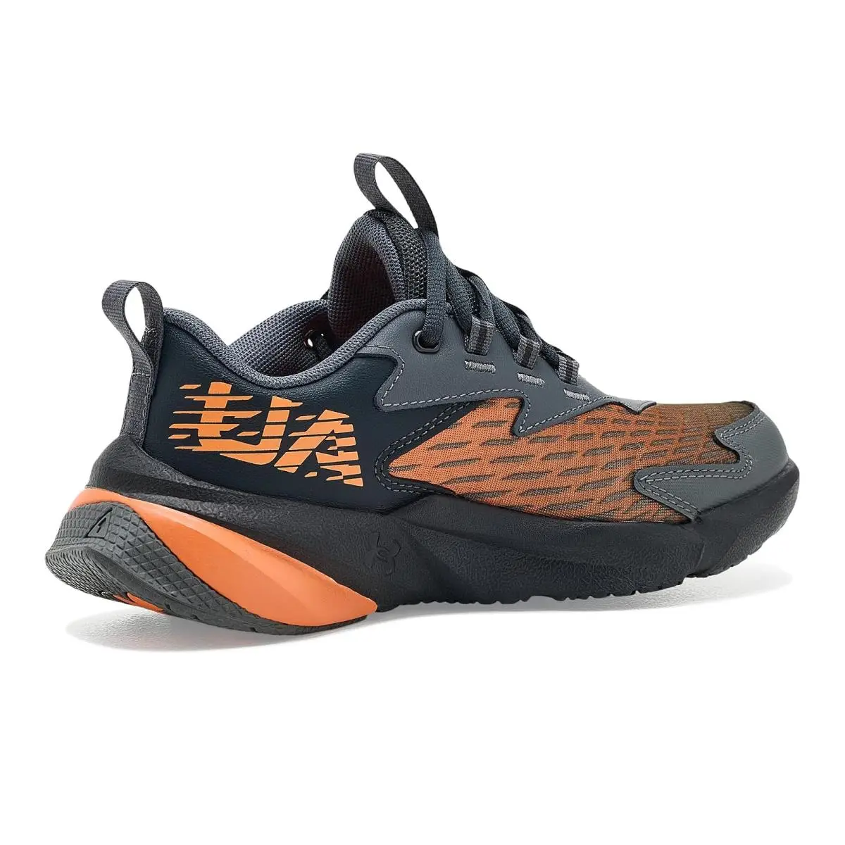 Under Armour shoes - Anthracite/Castlerock/Blaze Orange 1