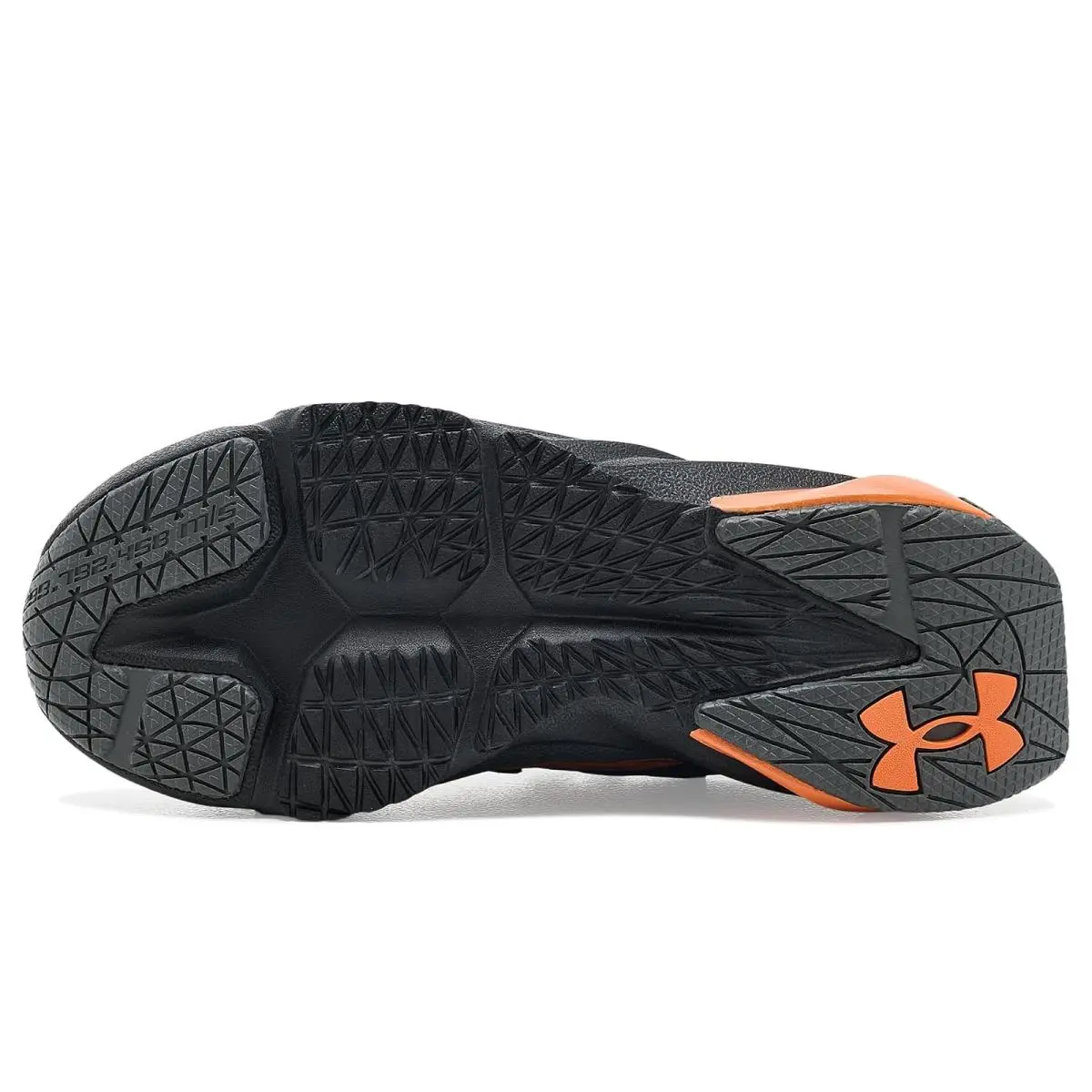 Under Armour shoes - Anthracite/Castlerock/Blaze Orange 3