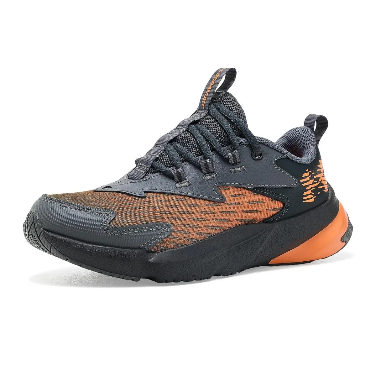 Under Armour shoes - Anthracite/Castlerock/Blaze Orange 6