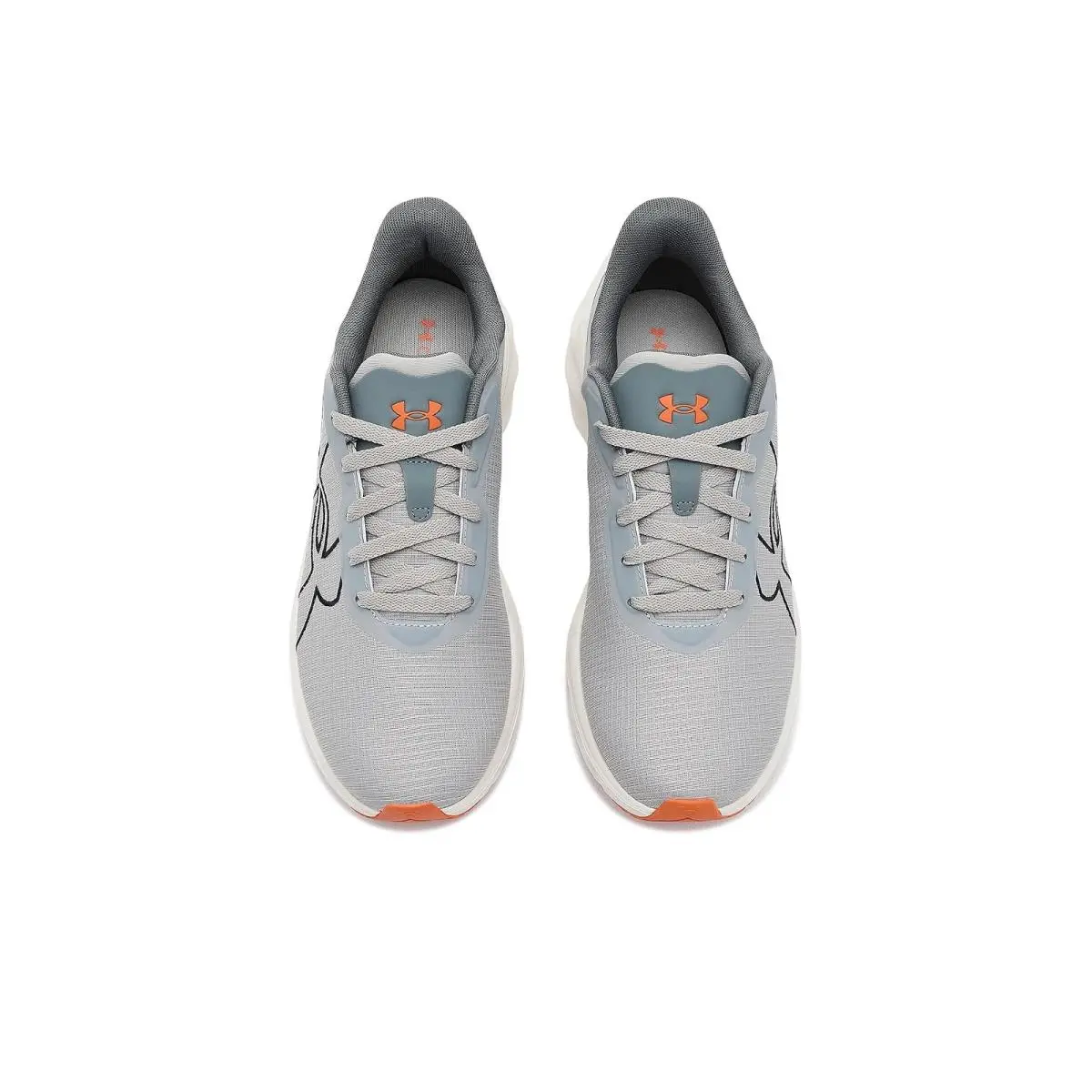 Under Armour shoes - Downpour Gray/Downpour Gray/Flash Light 14