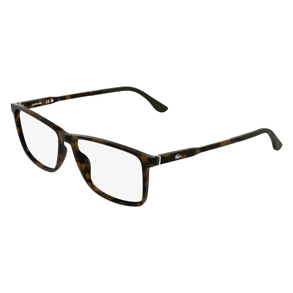 L4028 230 Havana Eyeglasses Frames 57mm Unisex by Lacoste