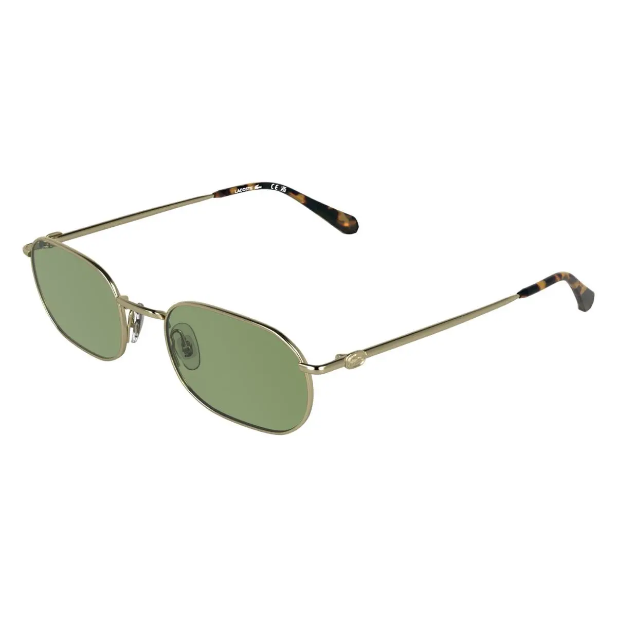 L 288 S Gold 714 Size 54 Sunglasses by Lacoste