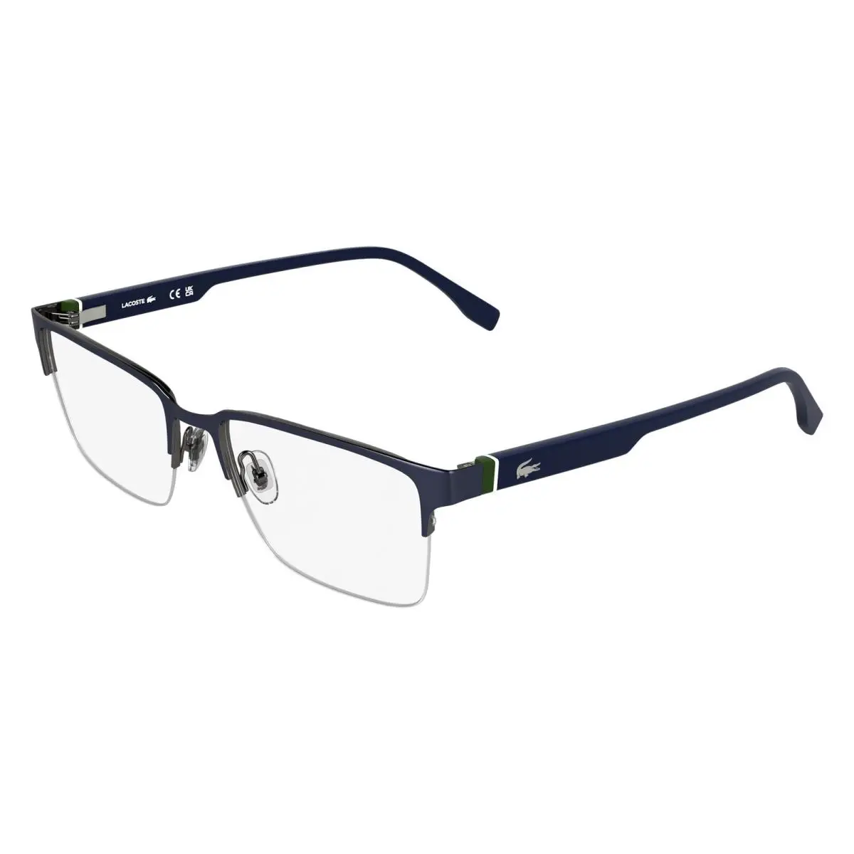 Lacoste L 2326 Matte Blue 424 Size 55 Eyeglasses