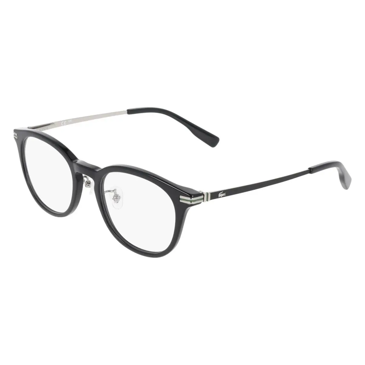 L 4018 LB Black 001 Size 50 Eyeglasses by Lacoste