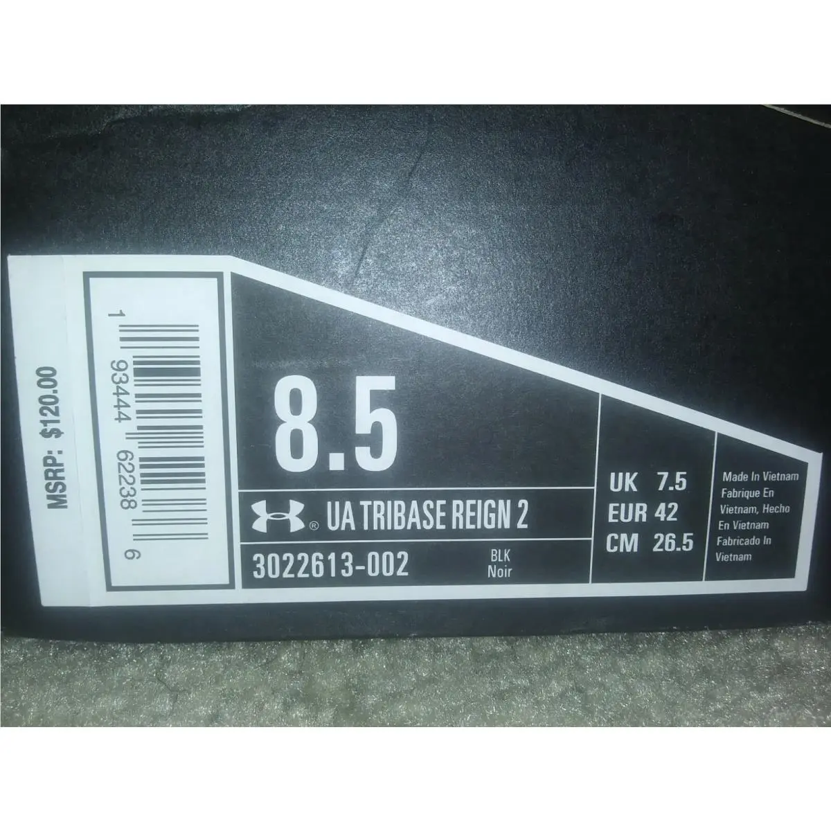 Under Armour shoes - TriBase Reign 2 - TriBase Reign - 3022613 - Black 8