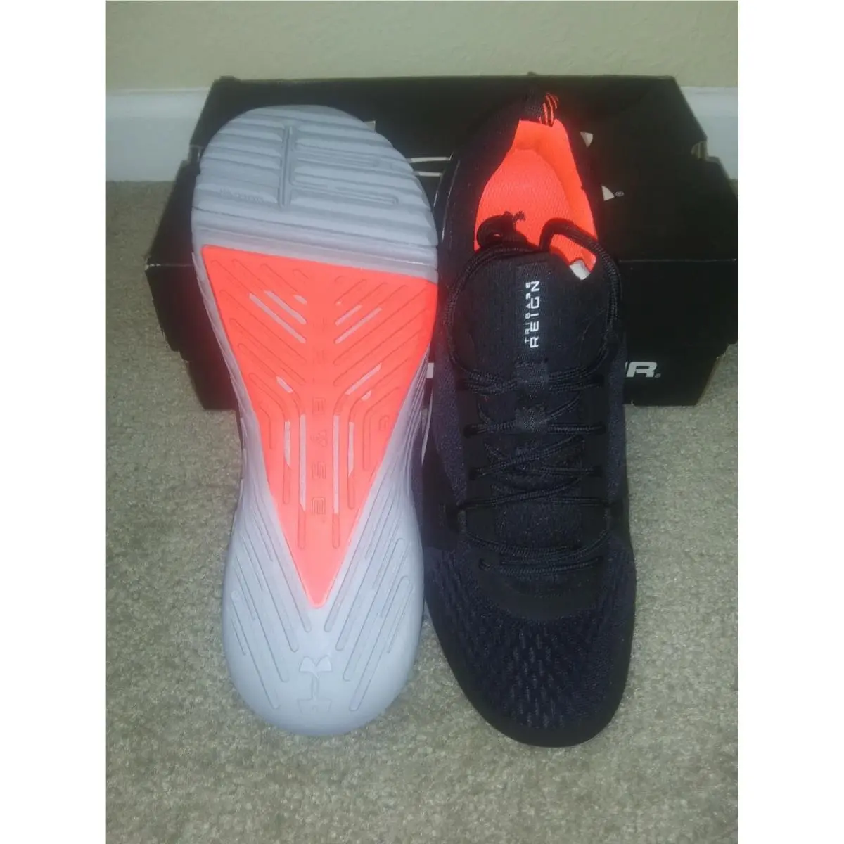 Under Armour shoes - TriBase Reign 2 - TriBase Reign - 3022613 - Black 1