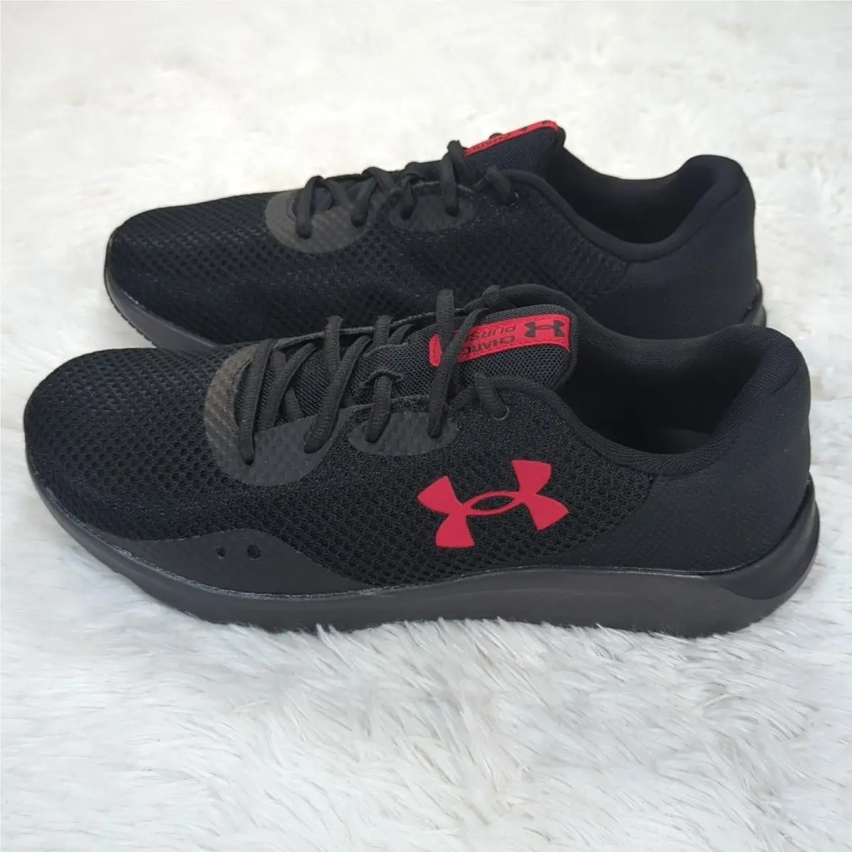 Under Armour shoes - Under Armour Charged Pursuit 3 - 3025801 - Black (UPC: 195253060939) 1