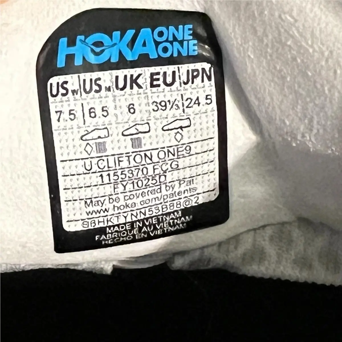 Hoka shoes - Hoka One One Clifton 9 - Ivory 6