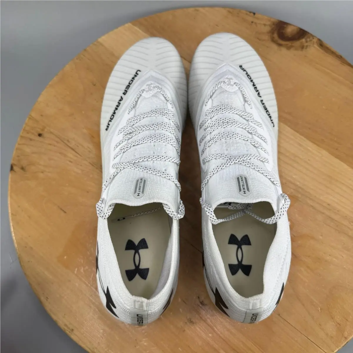 Under Armour shoes - Shadow Elite 2 FG `White Clay Black` - 3027239-105 - White 3