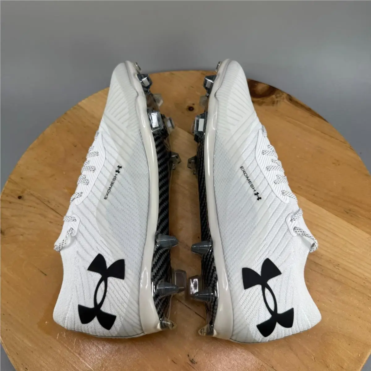 Under Armour shoes - Shadow Elite 2 FG `White Clay Black` - 3027239-105 - White 4
