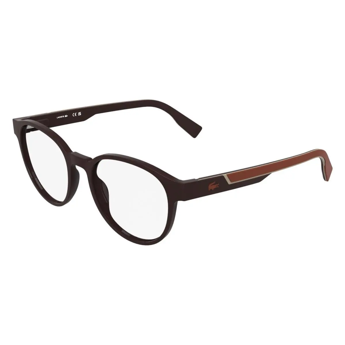 L4009 601 Burgundy Eyeglasses w/ Magnetic Sun Clip 53mm Unisex by Lacoste
