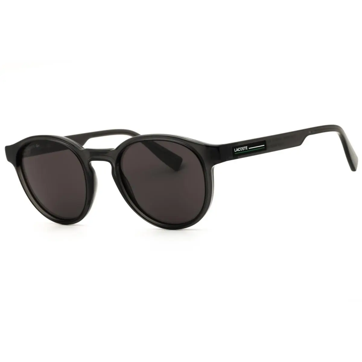 L6055SN 035 Transparent Dark Grey/grey 51-21-145 Sunglasses by Lacoste