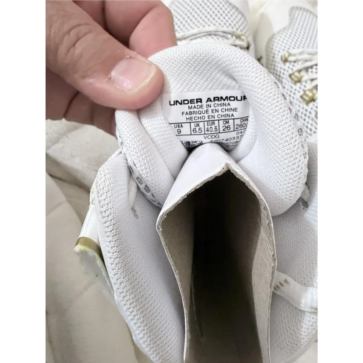 Under Armour shoes - Under Armour Highlight - Highlight - 3023708 - White 7