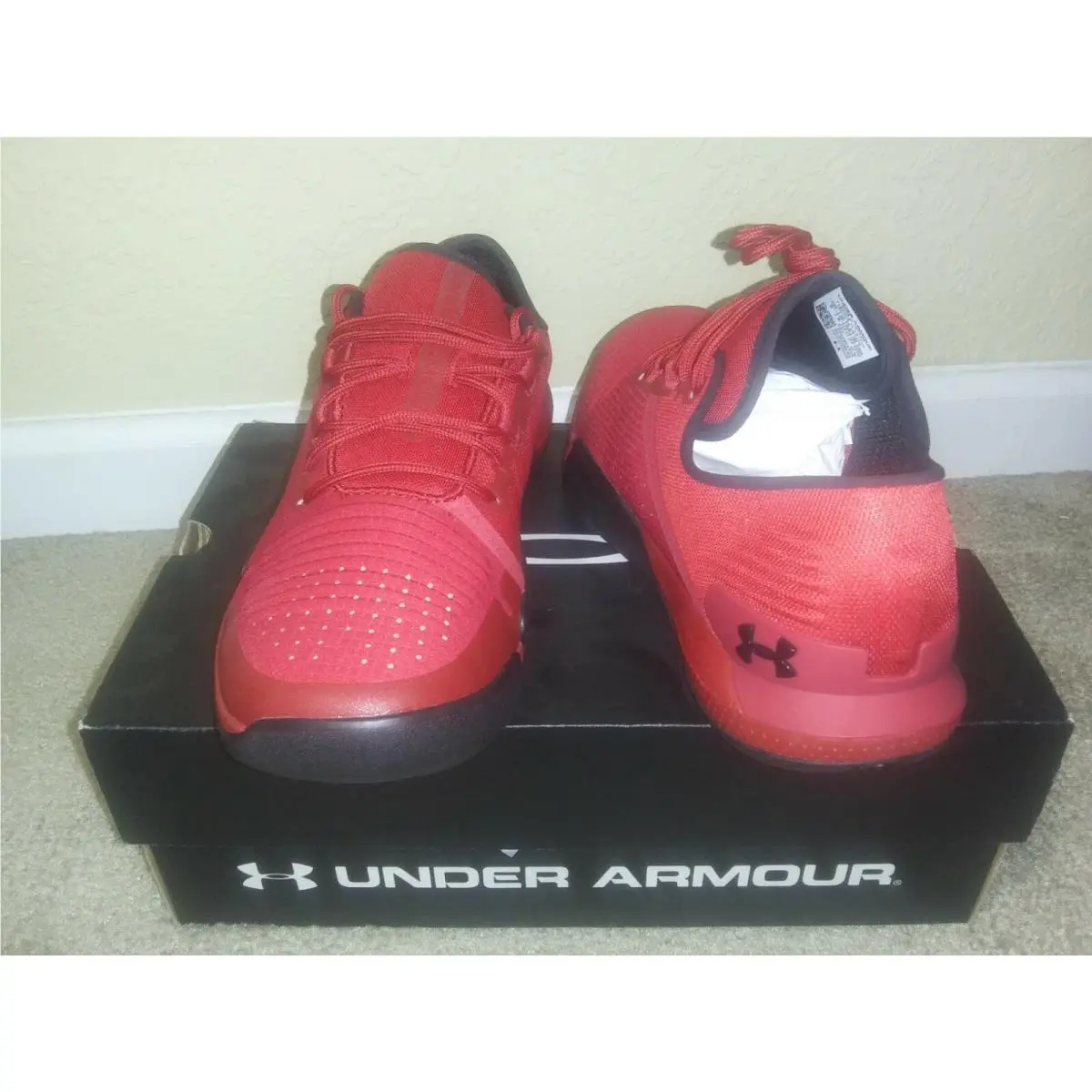 Under Armour shoes - UA TriBase Reign - TriBase Reign - 3021289-600 - Red/Black 8